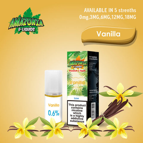 50/50 E-Liquid 10ml By Amazonia