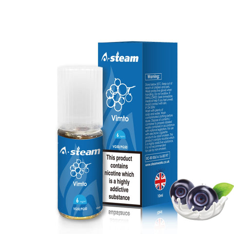 Steam 10ml 50/50 Eliquid