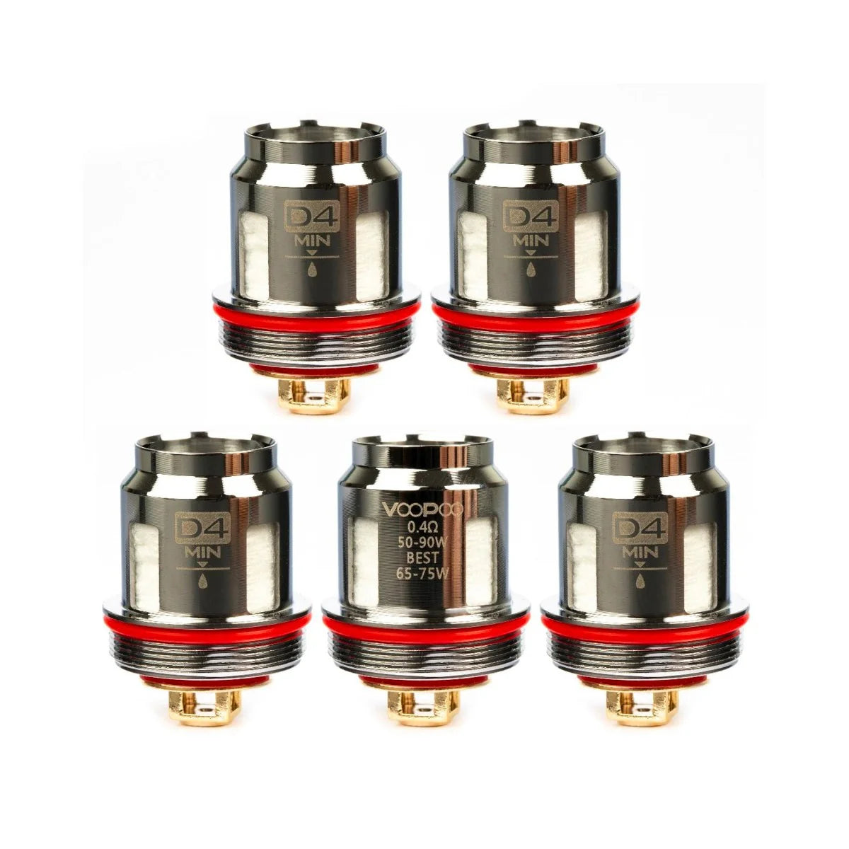 Voopoo Uforce D4 0.4 Ohm Coils Replacement