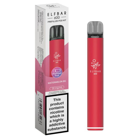 ELFBAR 600 Pre Filled Disposable Vape