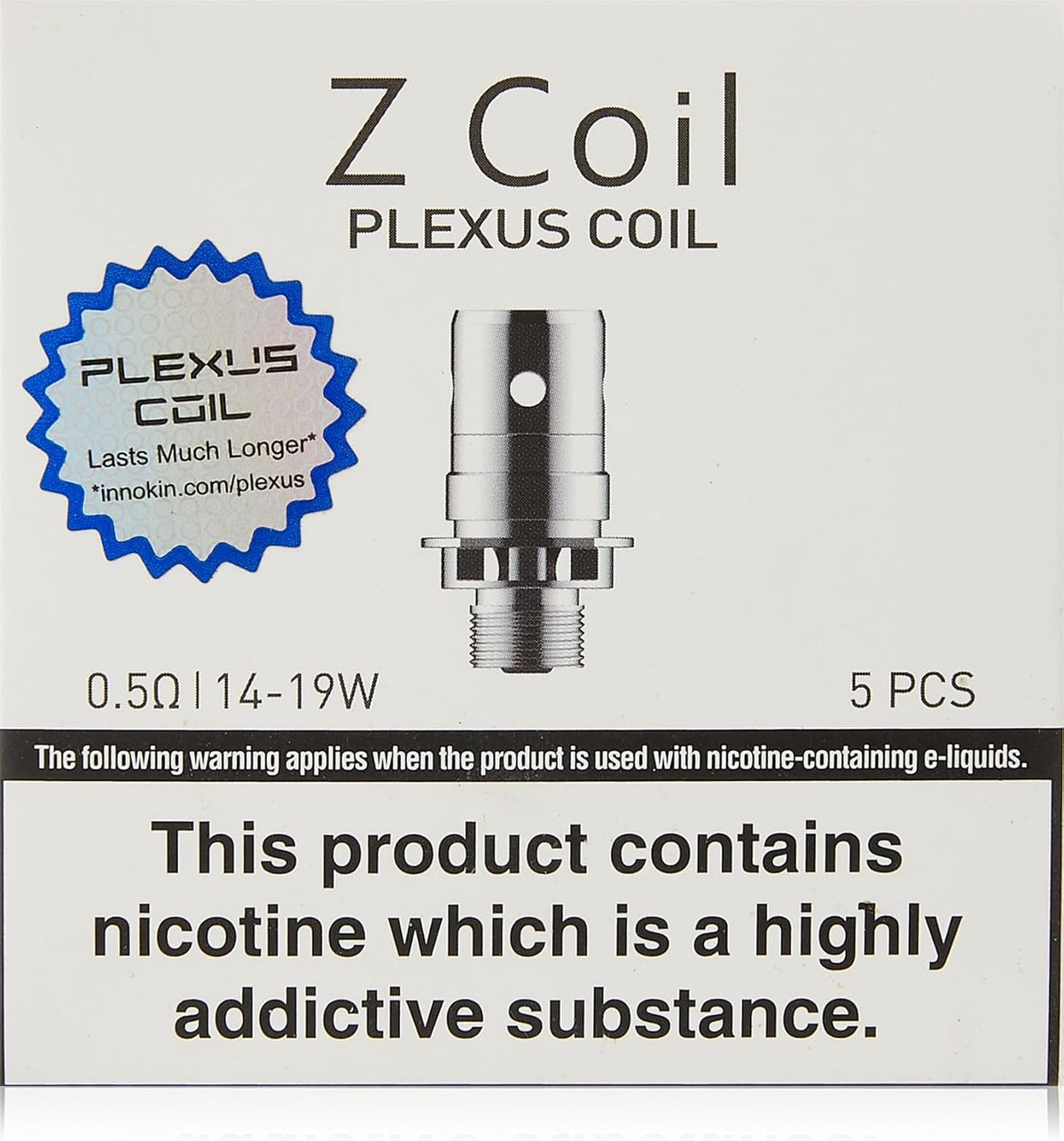 Innokin Zenith Plexus Coil 0.5ohm (Pack of 5)